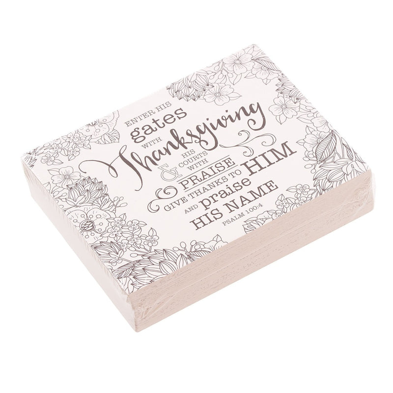 Tarjetas para colorear psalms in color