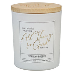 Vela Aromática All Things For Good – Romanos 8:28
