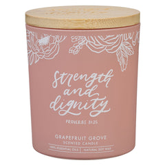 Vela Aromática Strength & Dignity Prov. 31:25