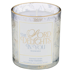Vela Aromática The Lord Delights In You Isa. 62:4