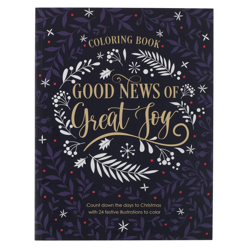 LIBRO PARA COLOREAR "GOOD NEWS OF GREAT JOY ADVENT"