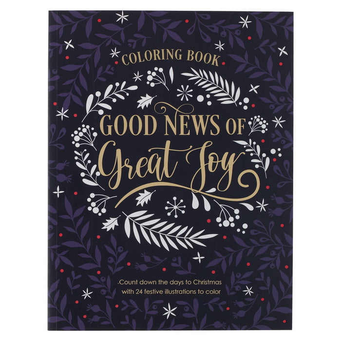 LIBRO PARA COLOREAR "GOOD NEWS OF GREAT JOY ADVENT"
