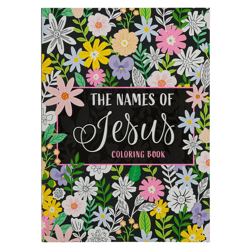 Libro para colorear "The names of Jesus"