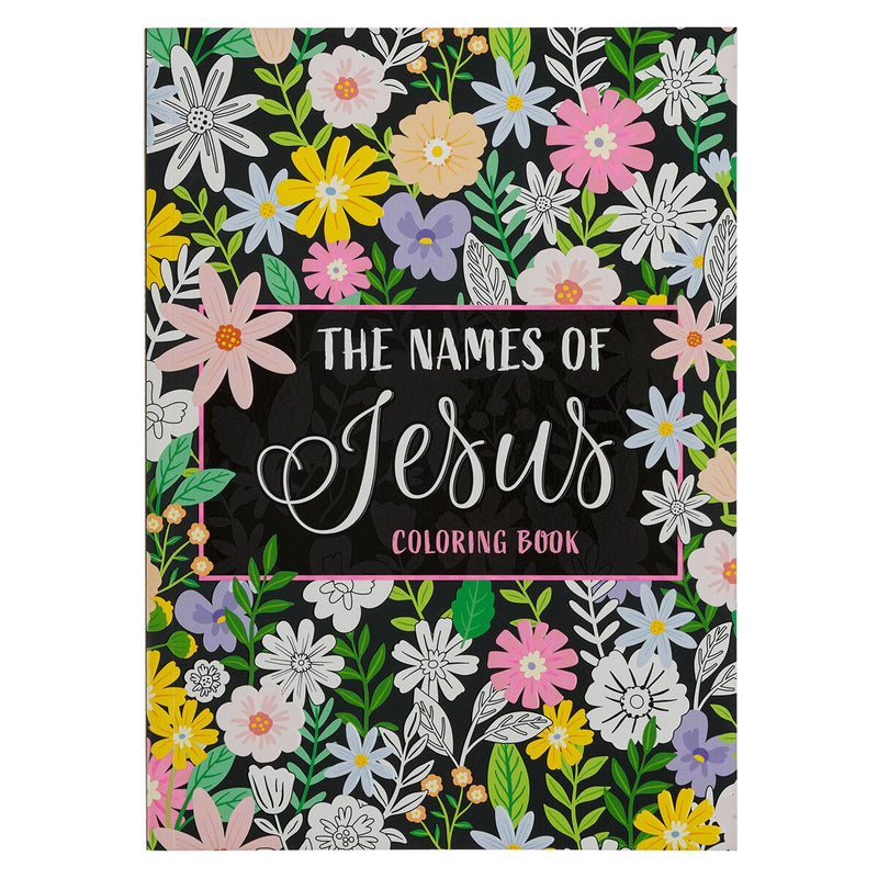 LIBRO PARA COLOREAR "THE NAMES OJ JESUS "