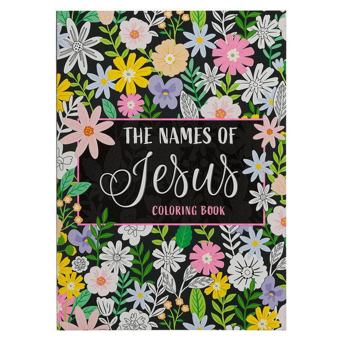 LIBRO PARA COLOREAR "THE NAMES OJ JESUS "