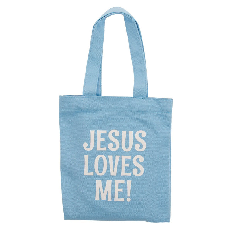 KIT DE ACTIVIDADES PARA NIÑOS COLOR AZUL "JESUS LOVES ME"