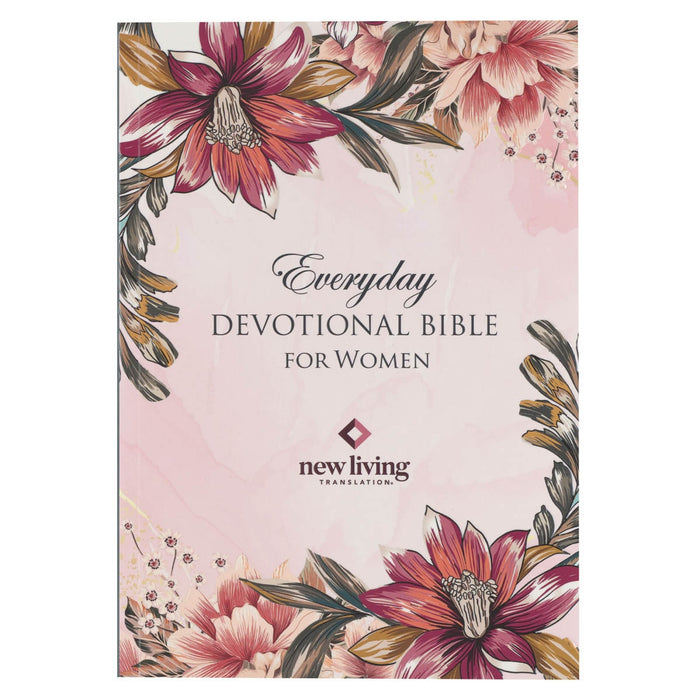 BIBLIA DEVOCIONAL DIARIA PARA MUJERES, COLOR ROSA, EDICIÓN NLT