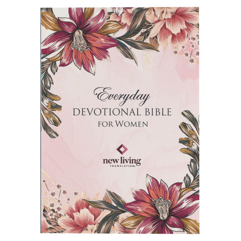 BIBLIA DEVOCIONAL DIARIA PARA MUJERES, COLOR ROSA, EDICIÓN NLT