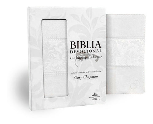 Biblia Devocional Los Lenguajes del Amor - Imitación Piel Blanco RVR 1960
