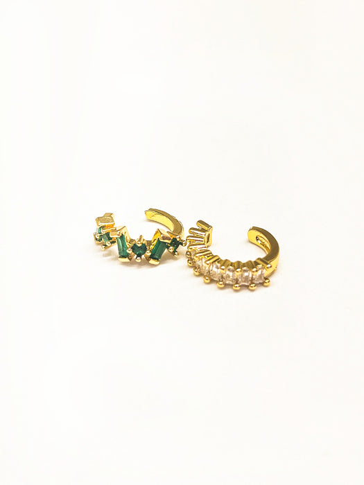 Ear Cuffs grandes con brillantes