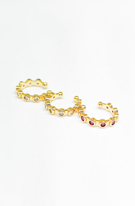 Ear Cuffs pequeños con brillantes