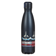 BOTELLA DE AGUA EN ACERO INOXIDABLE, COLOR AZUL 