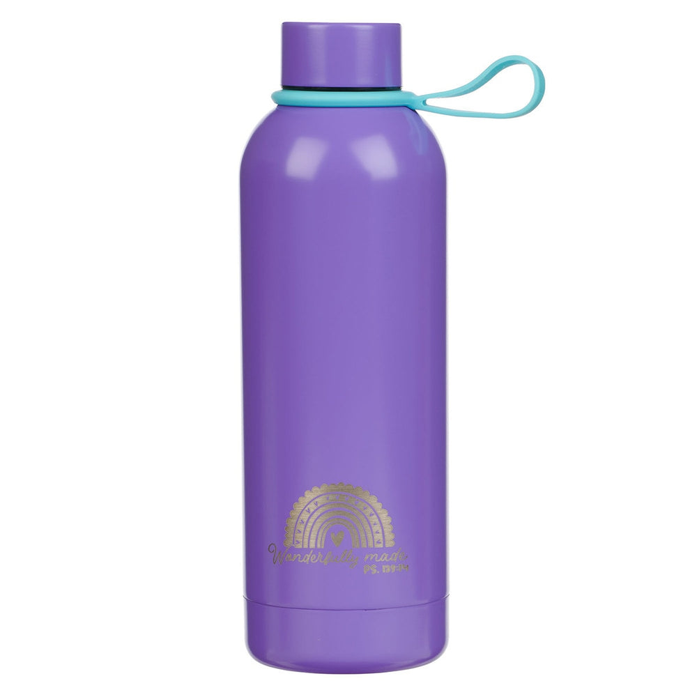 Botella de agua de acero inoxidable, Salmo 139:14