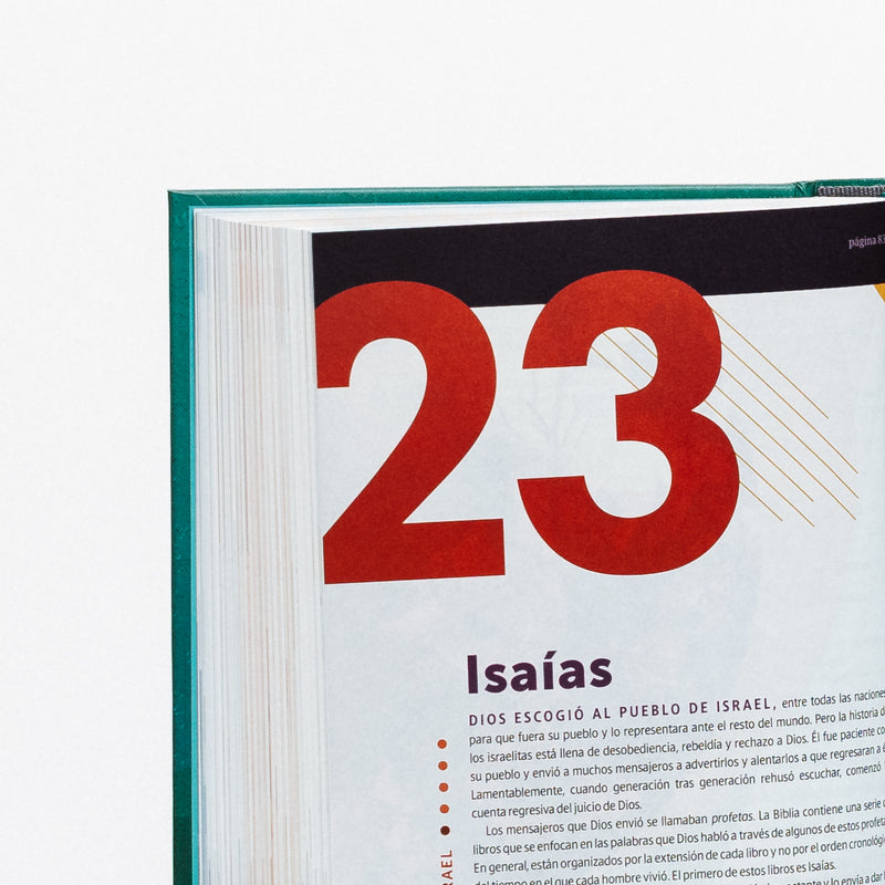 Biblia cronológica de estudio tapa dura- NBLA