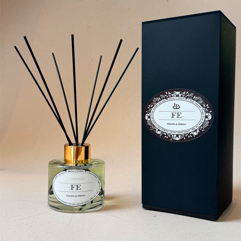 Difusor de aroma violeta y neroli, Fe