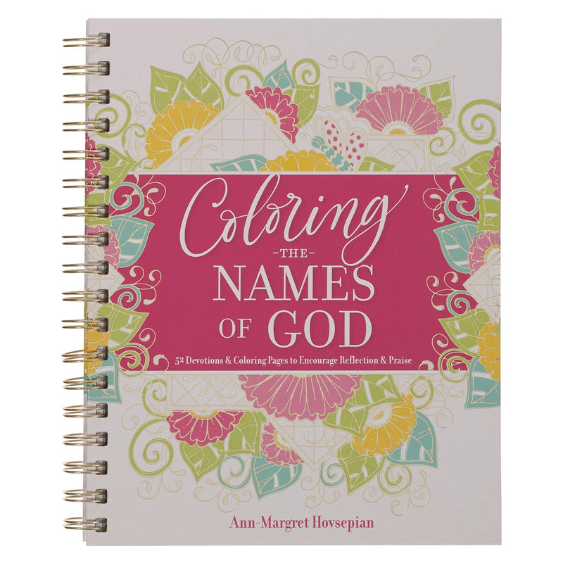 DEVOCIONAL PARA COLOREAR "THE NAMES OF GOD"