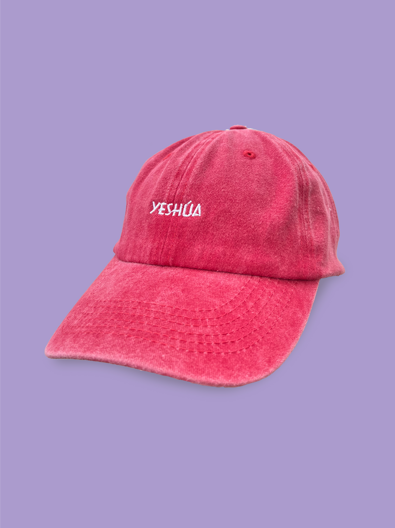 Gorra color rojo "Jeshua"