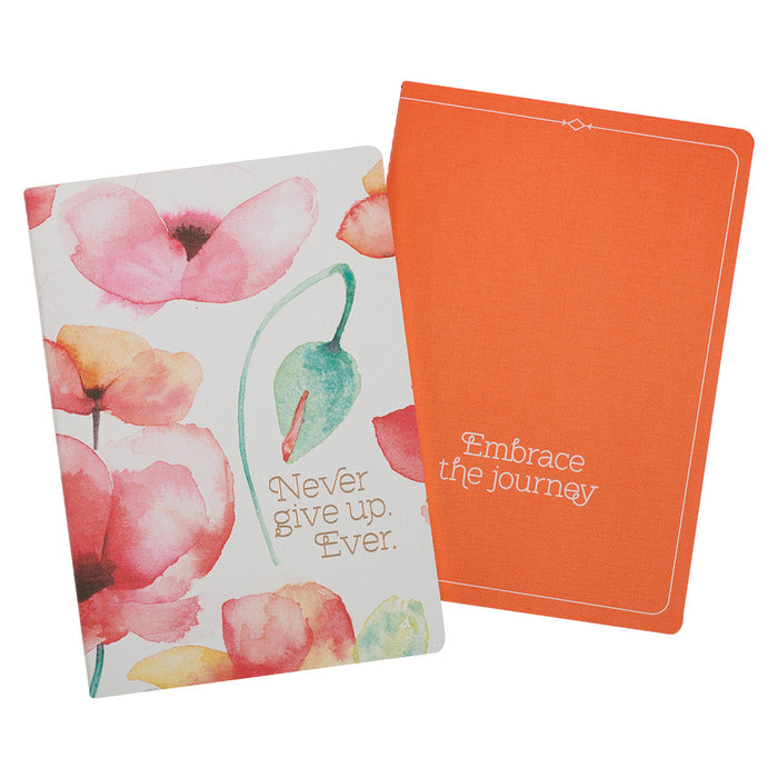 Set de cuadernos Never give up