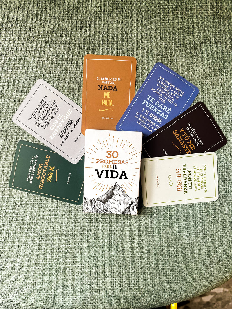 30 Promesas para tu Vida - Caja de Versículos