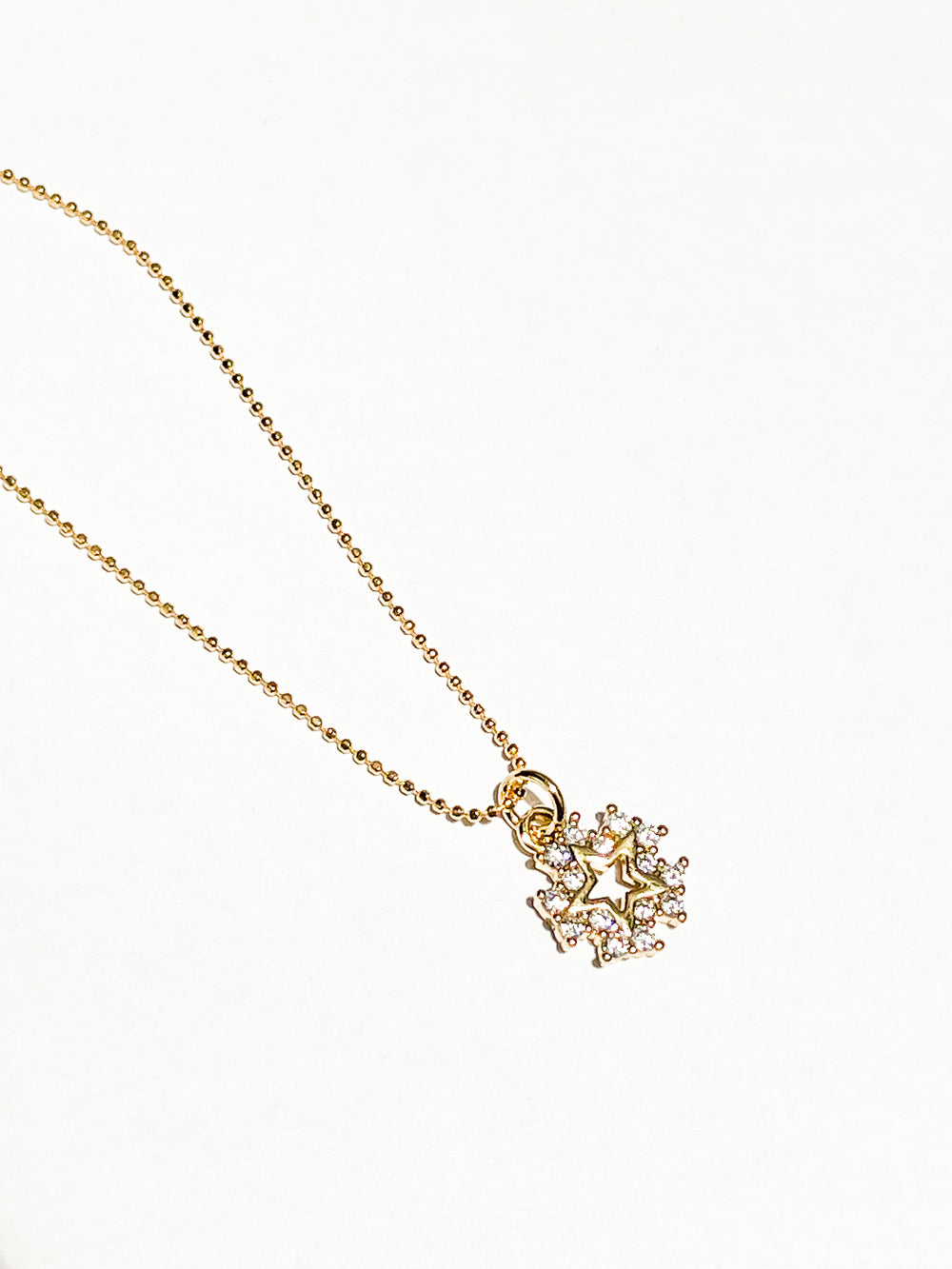 Cadena con brillos " Estrella"