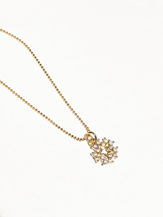 Cadena Estrella con brillos