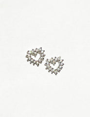 Aretes Corazón mini Brillos