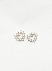 Aretes corazón mini billos