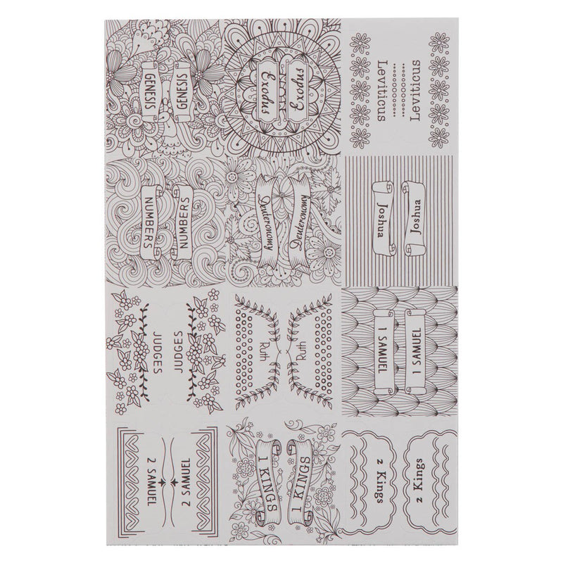 STICKER PARA LA BIBLIA, PARA COLOREAR
