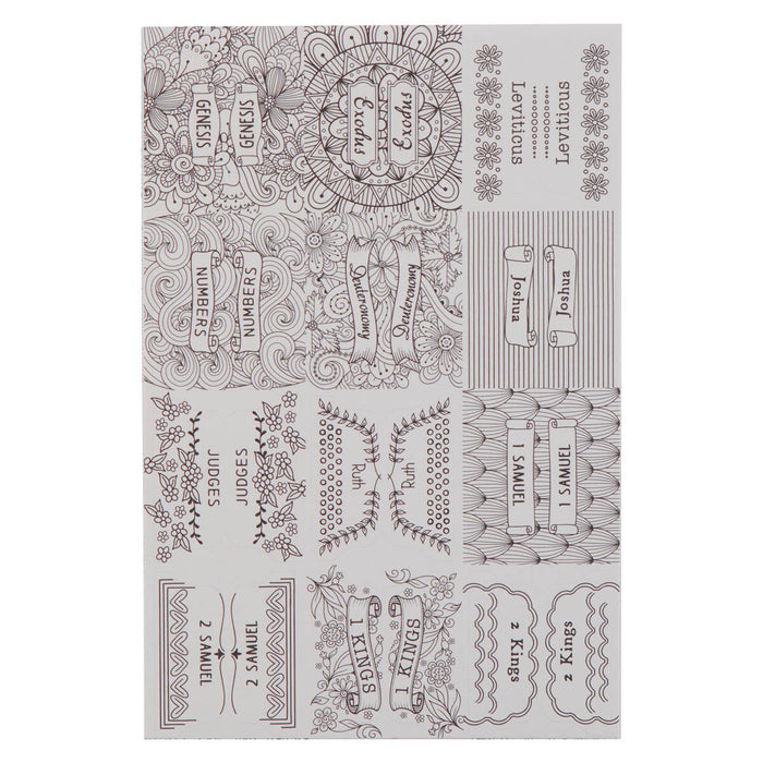 STICKER PARA LA BIBLIA, PARA COLOREAR