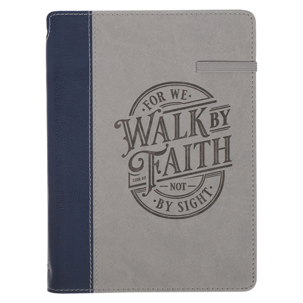 DIARIO CLÁSICO, CON CIERRE ELASTICO "WALK BY FAITH"