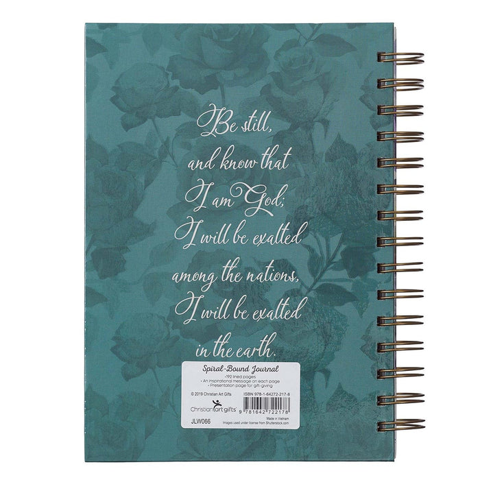 Cuaderno argollado-Be Still