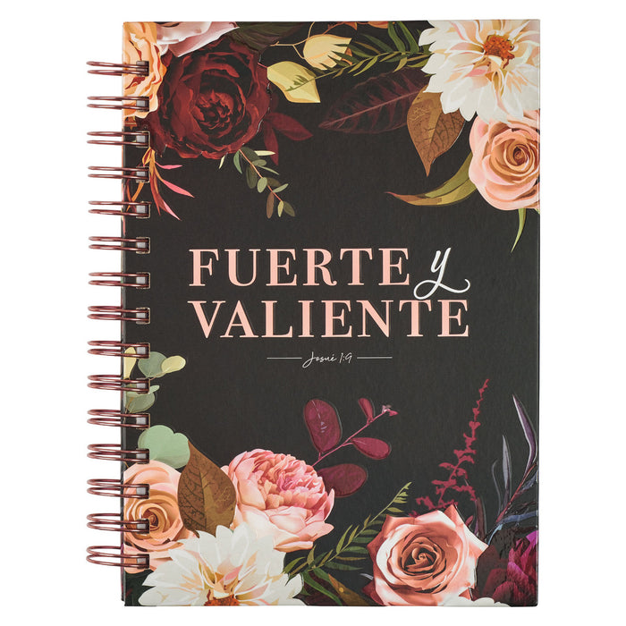 Cuaderno argolado Fuerte y valiente Josué 1:9