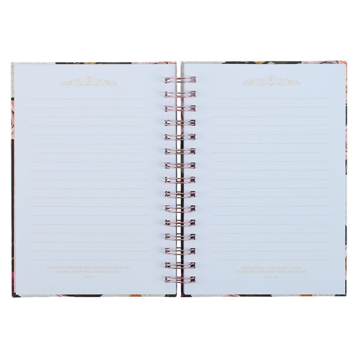 Cuaderno argolado Fuerte y valiente Josué 1:9