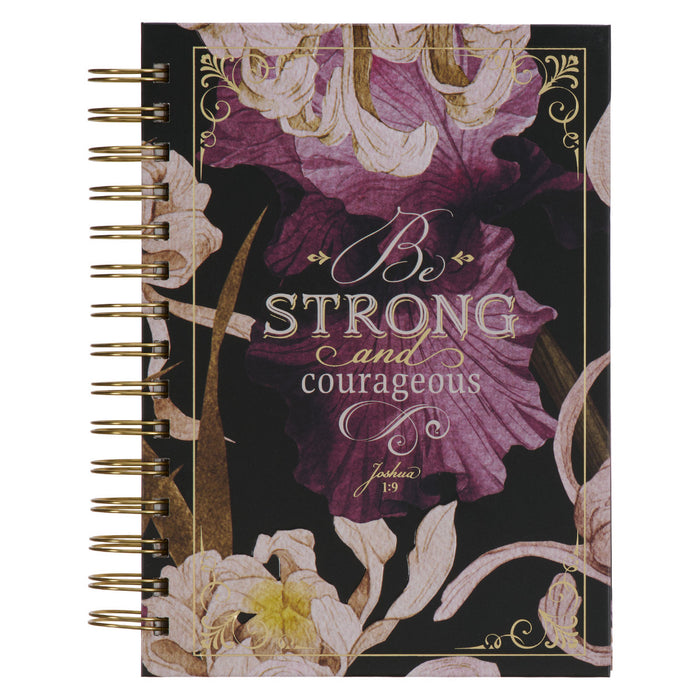 Cuaderno argollado Strong & Corageous Josué 1:9