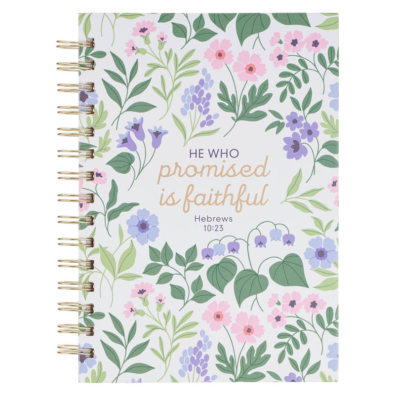 Cuaderno Argollado Faithful Promise Lavanda – Hebreos 10:23