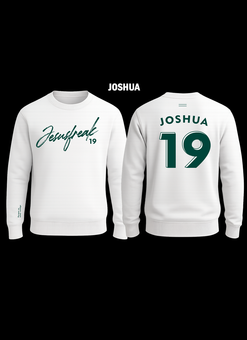 Buso Joshua 19, color blanco