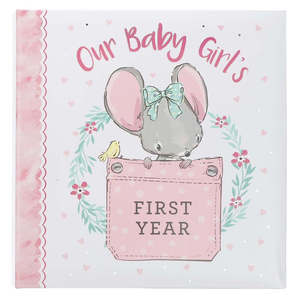 LIBRO DE RECUERDOS DEL PRIMER AÑO DE NUESTRA NIÑA