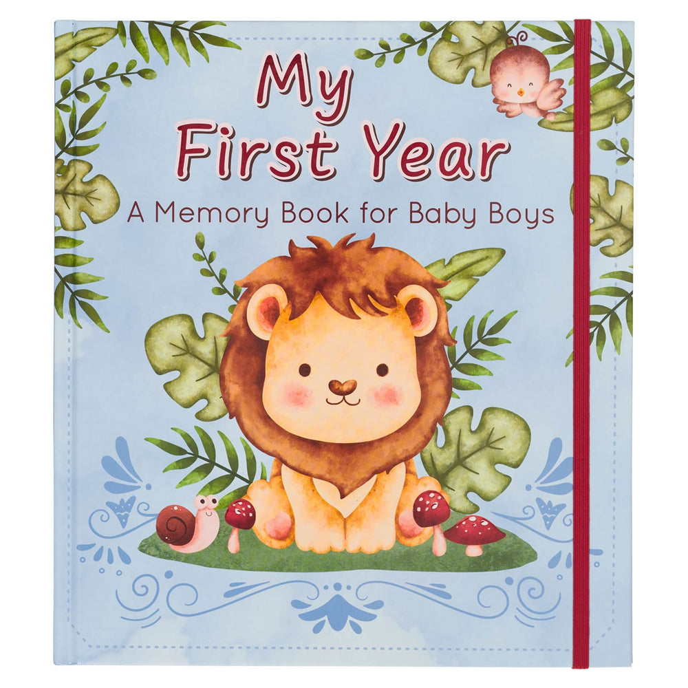 LIBRO DE RECUERDOS PARA NIÑO MI PRIMER AÑO