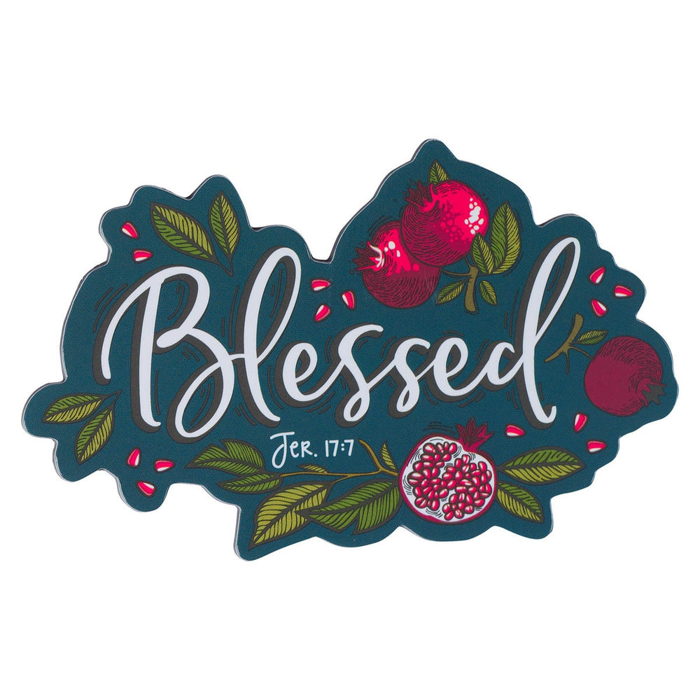 Imán Decorativo Blessed – Jeremías 17:7