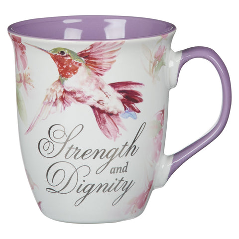 MUG PURPURA COLIBRÍ 
