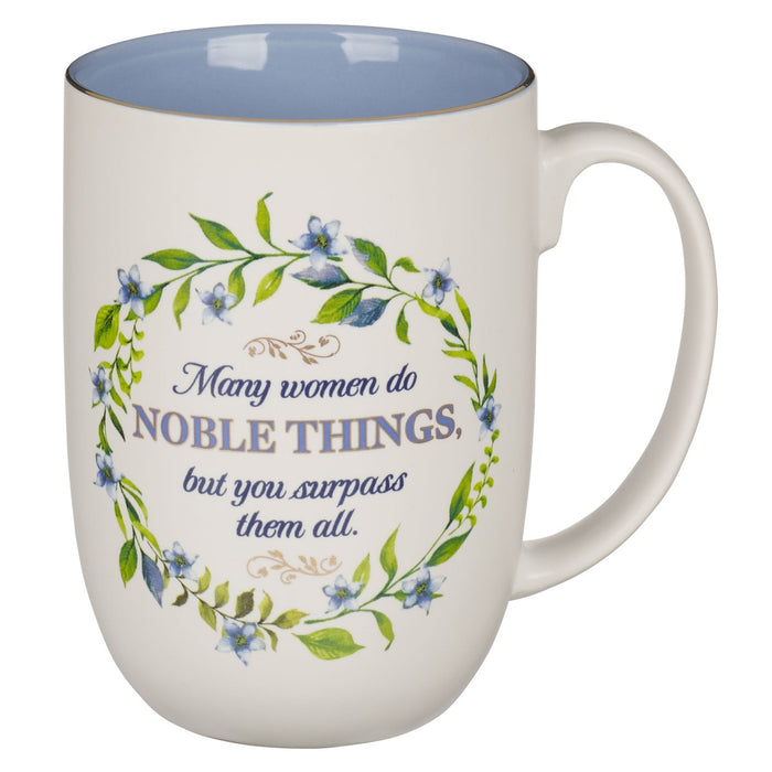 Mug Noble Things White Ceramic