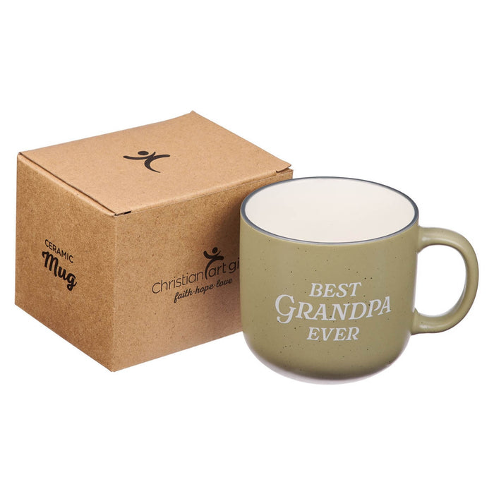 MUG DE CERÁMICA "BEST GRANDPA EVER"