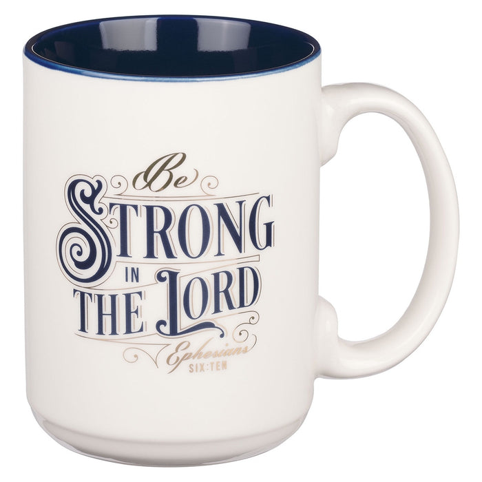 MUG DE CERÁMICA "STRONG IN THE LORD"