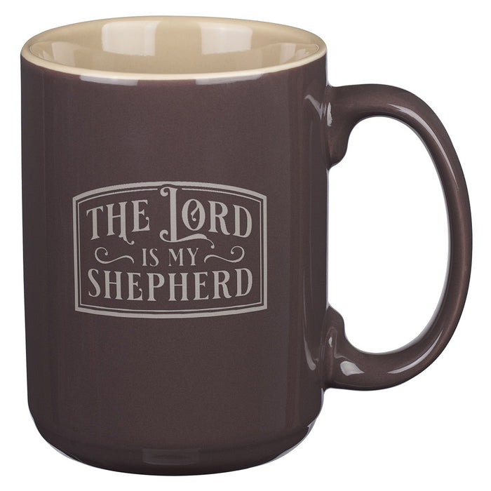 MUG DE CERÁMICA, MARRÓN MOCA "MY SHEPHERD"