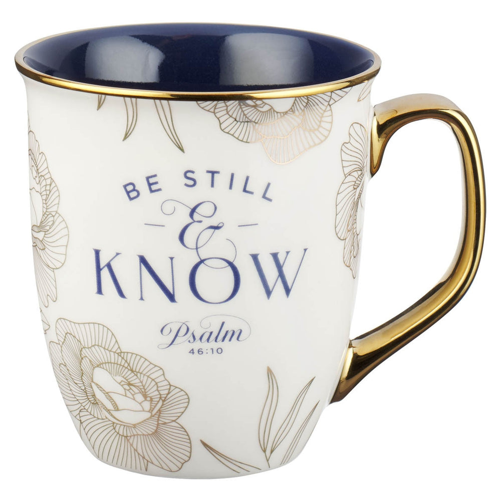 MUG DE CERÁMICA "BE STILL AND KNOW"
