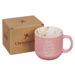 Mug Rosado "God is within Her" Salmo 46:5