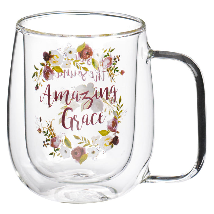 Mug Amazing Grace doble wall glass- CAG