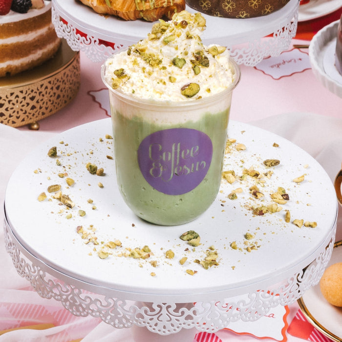 Malteada de Pistacho Cremosa - Edición Navideña