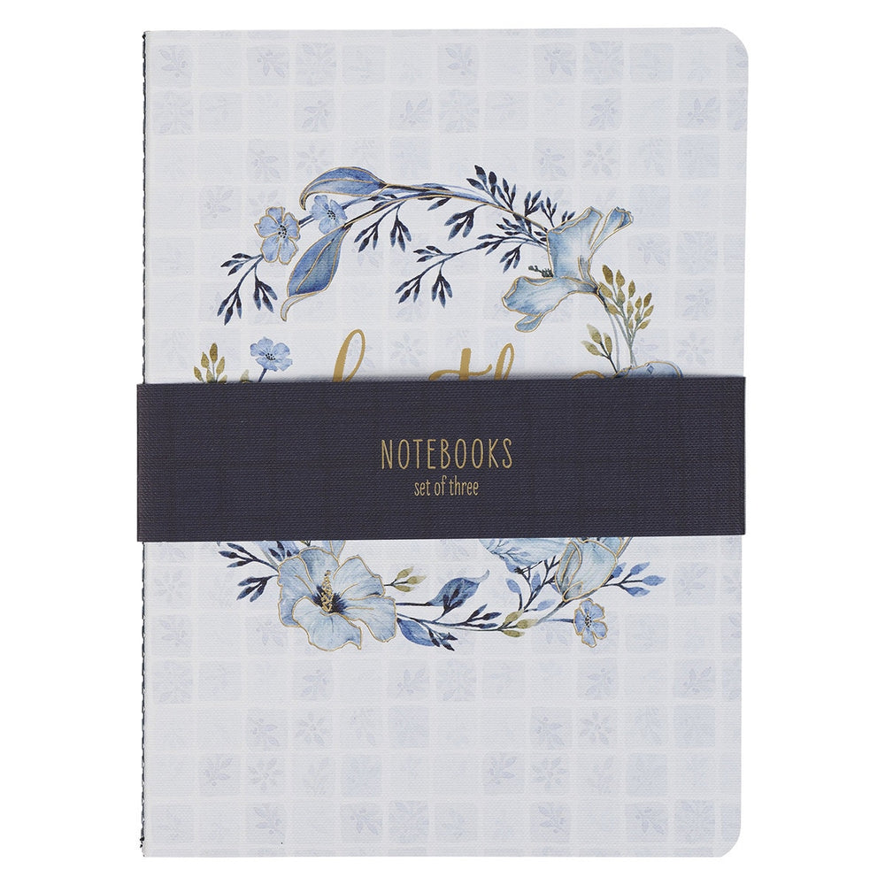 SET DE 3 CUADERNOS FE, AMOR Y GRACIA