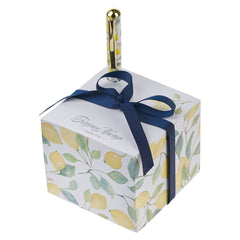 Rejoice Always Yellow Lemon Note Block with a Pen - 1 Thessalonians 5:16